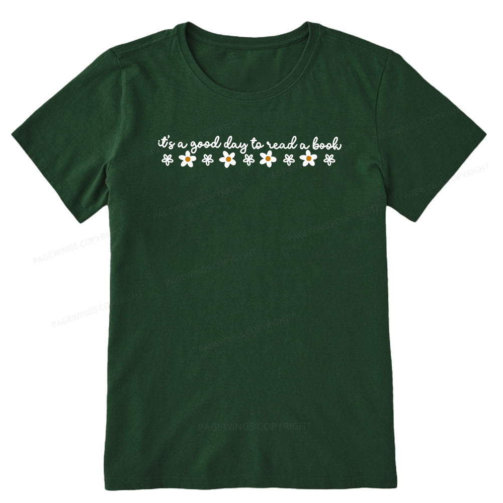 Pagewings Its A Good Day To Read A Book Bookish Unisex Classic T-shirt