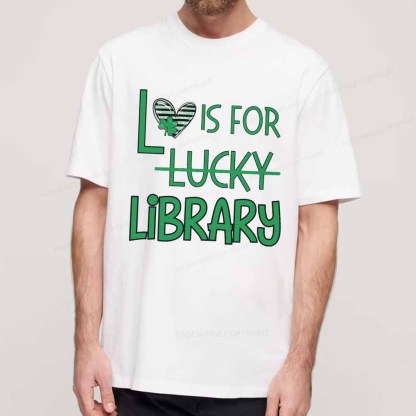 Pagewings St Patricks Day Librarian Tshirt Unisex Classic T-shirt
