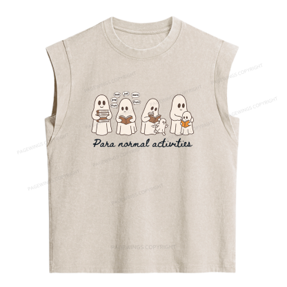 Pagewings Just One More Chapter Women's Washed Tank Top