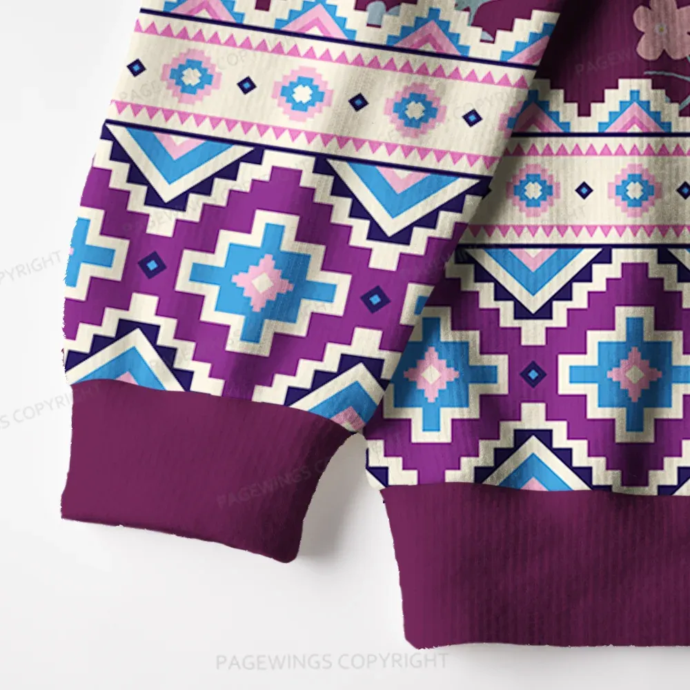 Pagewings Public Parks Libraries Education Unisex Ugly Knit Sweatshirt