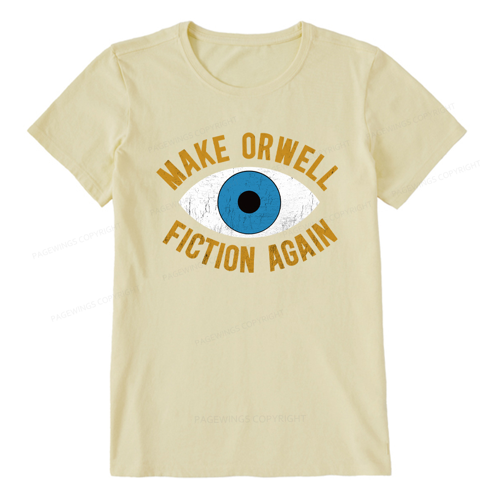 Pagewings Make Orwell Fiction Again Unisex Classic T-shirt