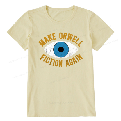 Pagewings Make Orwell Fiction Again Unisex Classic T-shirt