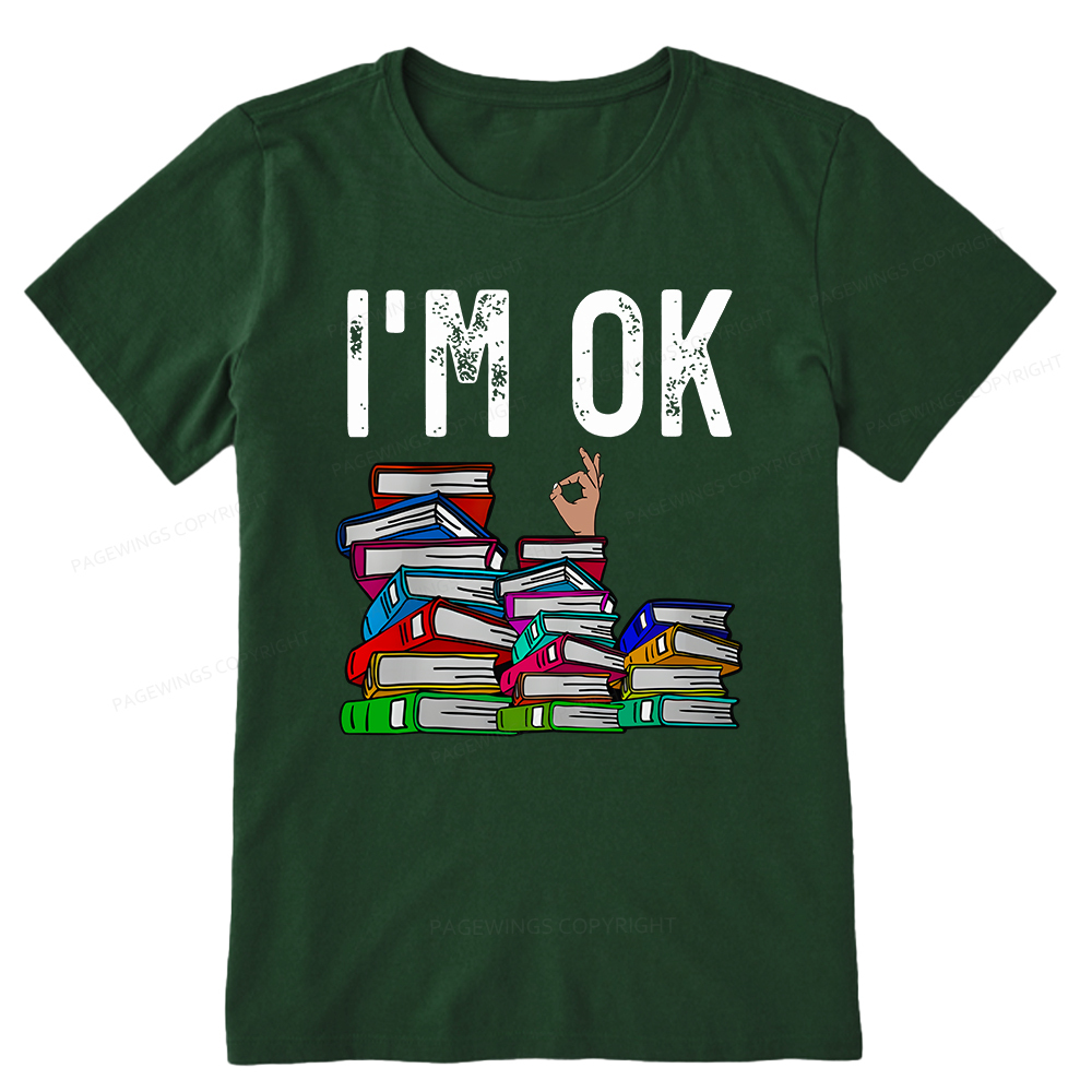 Pagewings Librarian Book Reader Funny Book Lover Unisex Classic T-shirt