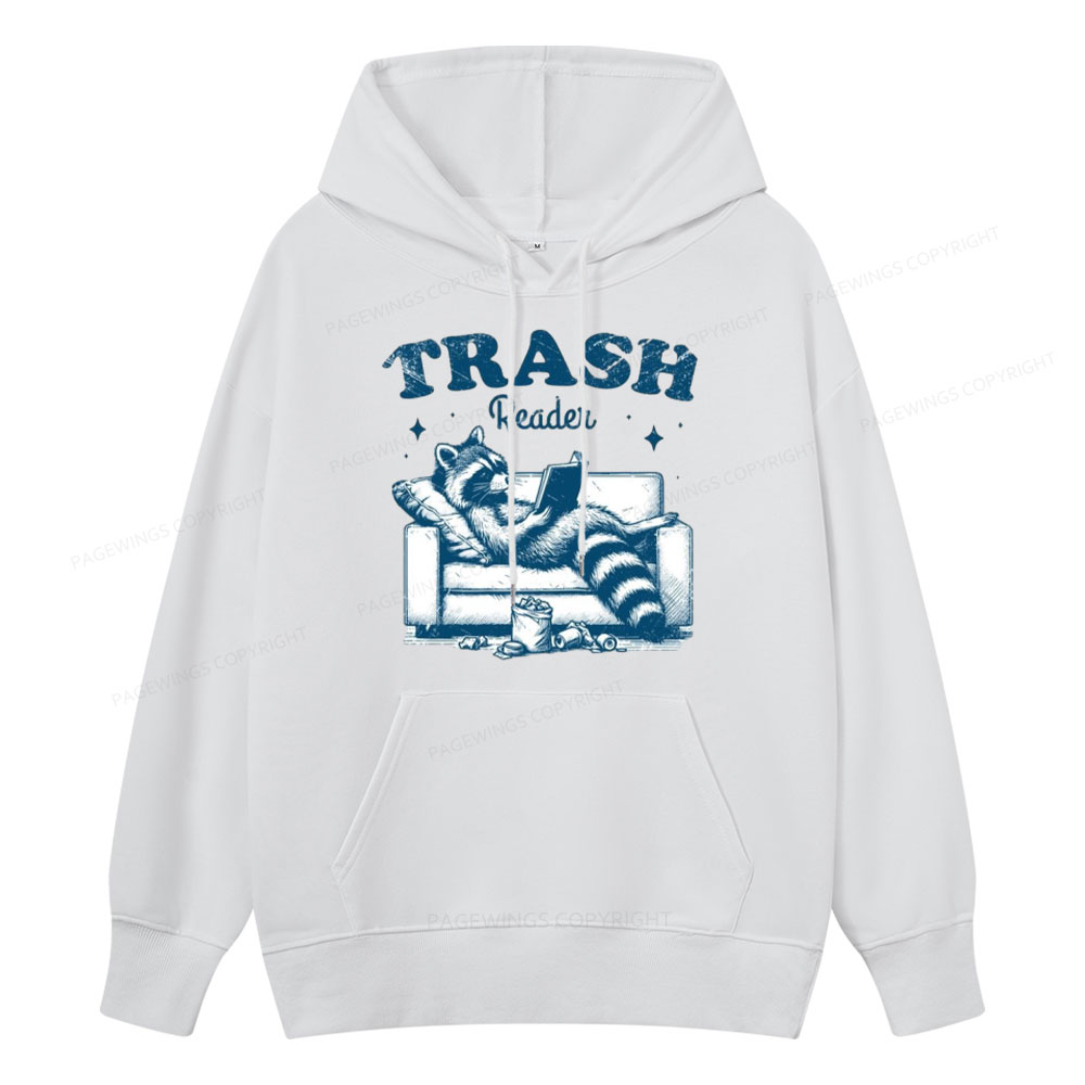 Pagewings Trash Reader Unisex Classic Hoodie