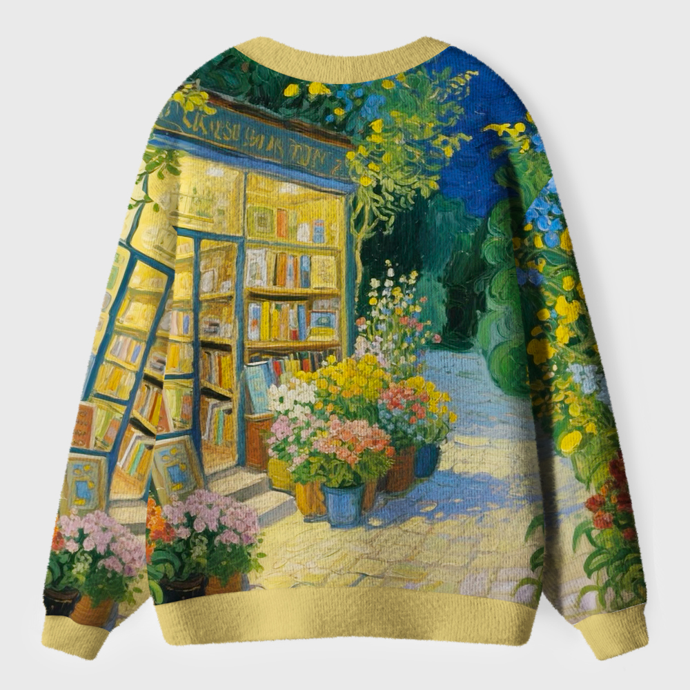 Pagewings Bookshop Unisex Ugly Cardigan Sweaters