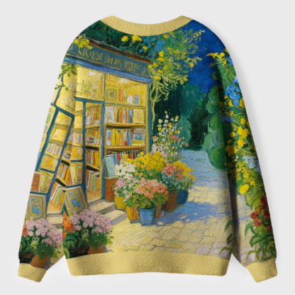 Pagewings Bookshop Unisex Ugly Cardigan Sweaters