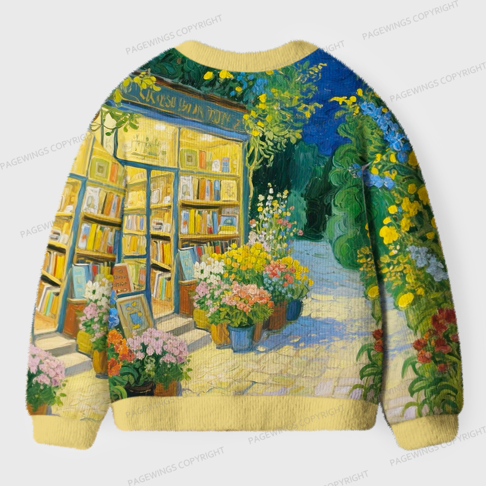 Pagewings Bookshop Unisex Ugly Cardigan Sweaters