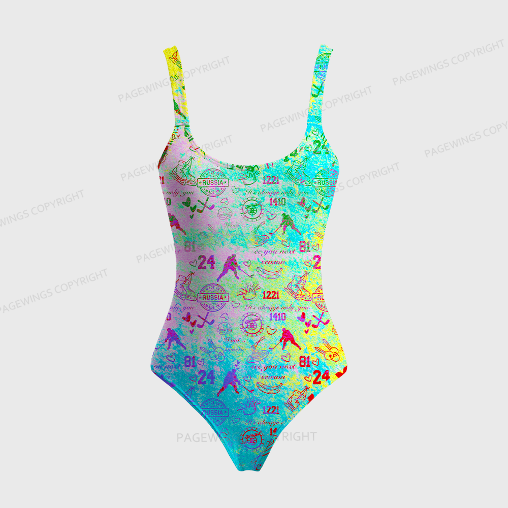 Pagewings See You Next Season One-Piece Swimsuit 