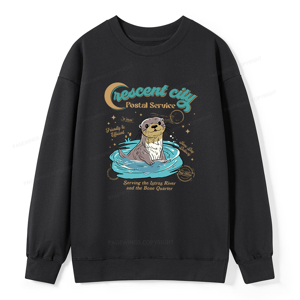 Pagewings Crescent City Postal Service Unisex Classic Sweatshirt