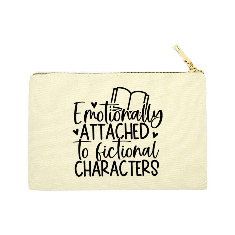 Pagewings Emotionally Attached To Fictional Characters Pouch