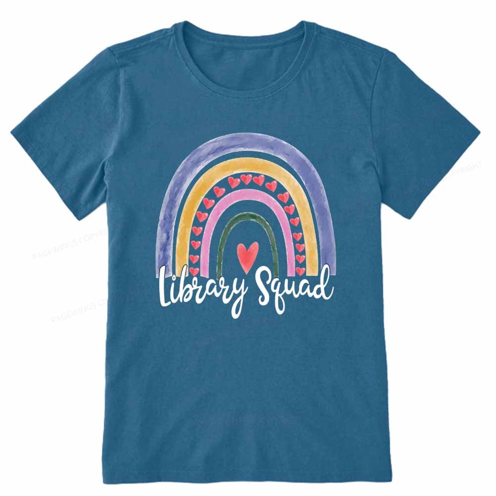 Pagewings Library Squad Shirt Unisex Classic T-shirt