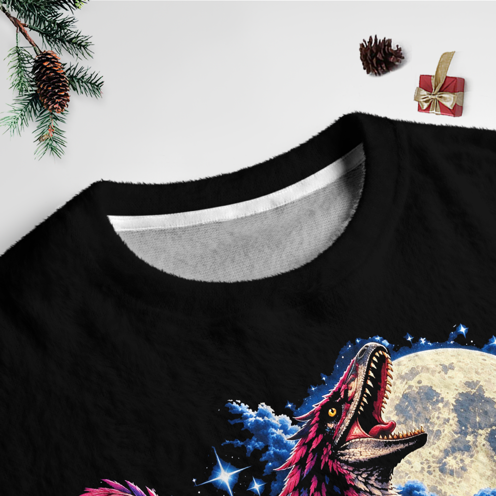 Pagewings Sci Fi Book Lover Unisex Ugly Light Knit Sweatshirt
