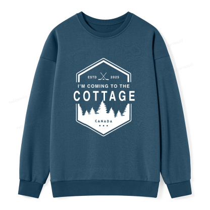 Pagewings Coming To The Cottage Classic Sweatshirt
