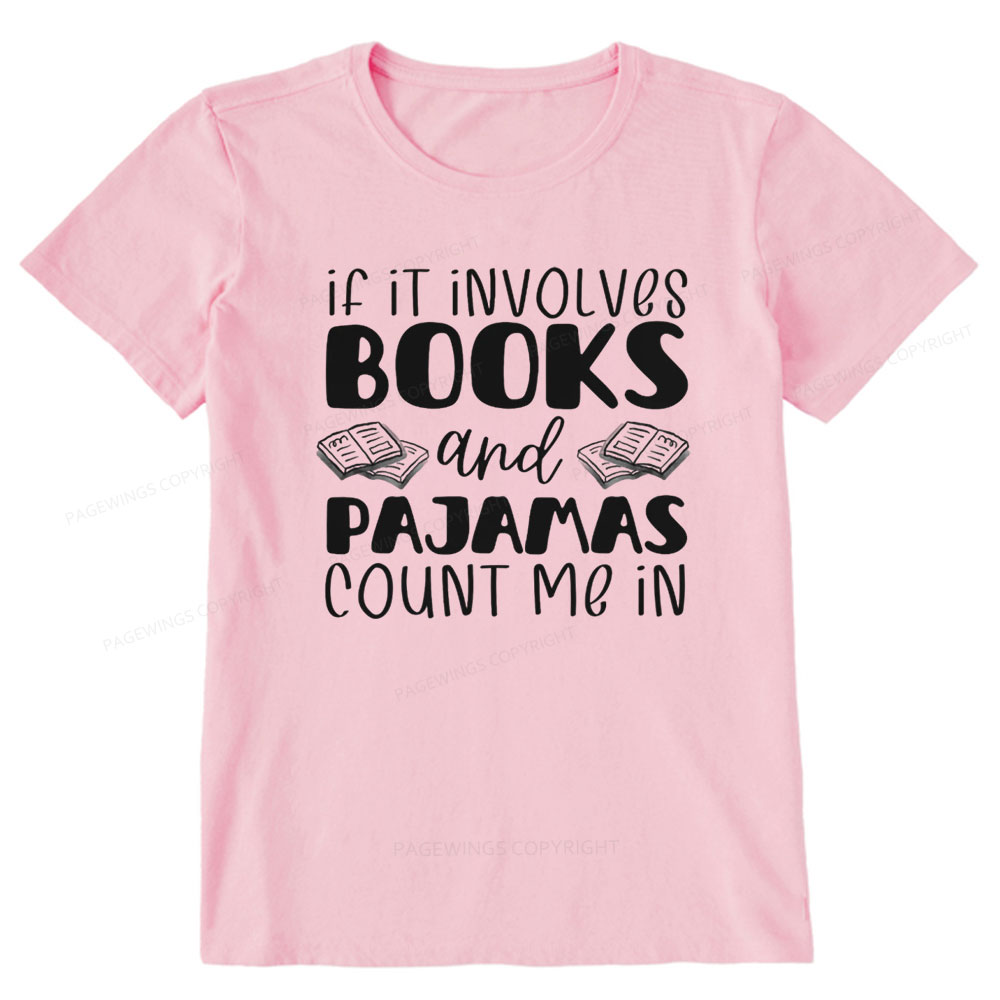 Pagewings Books And Pajamas Unisex Classic T-shirt