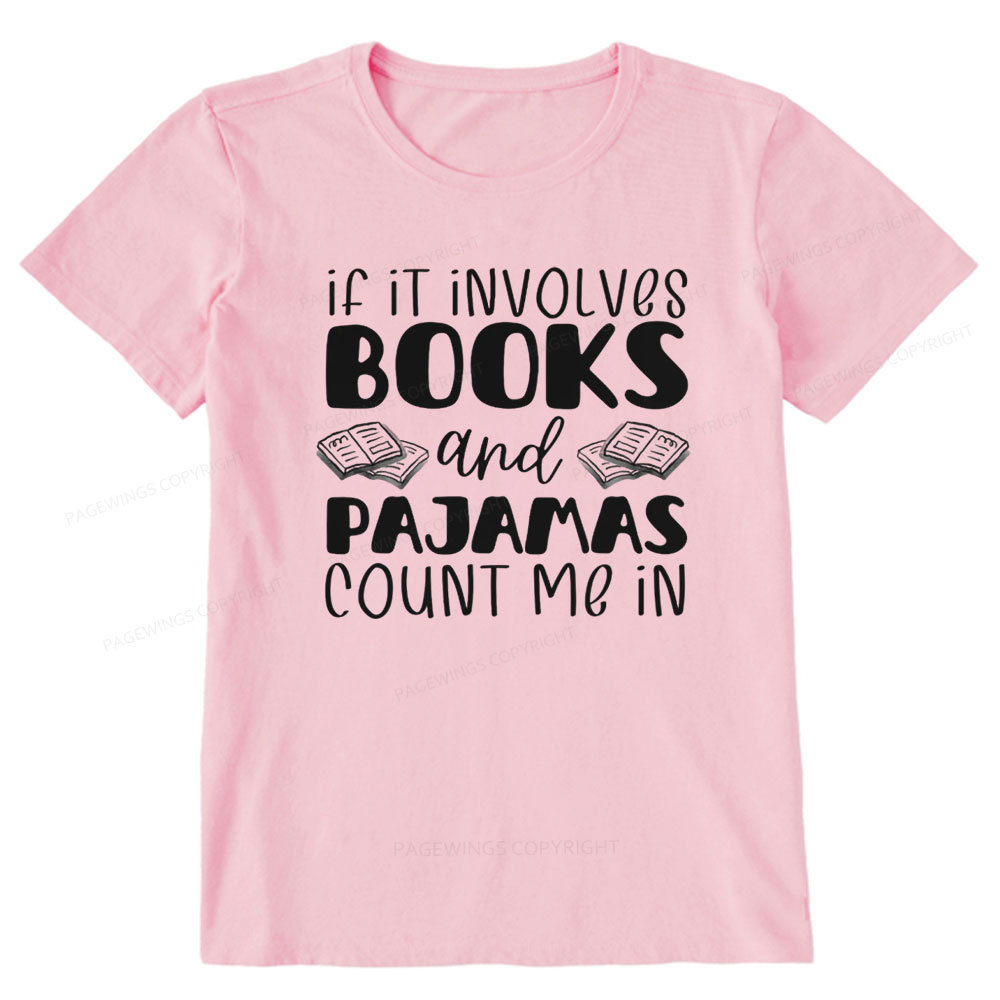 Pagewings Books And Pajamas Unisex Classic T-shirt