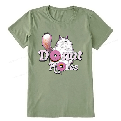 Pagewings Donut Cat Bookish Unisex Classic T-shirt