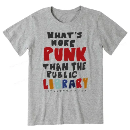 Pagewings What's More Punk Than The Public Library Unisex Classic T-shirt