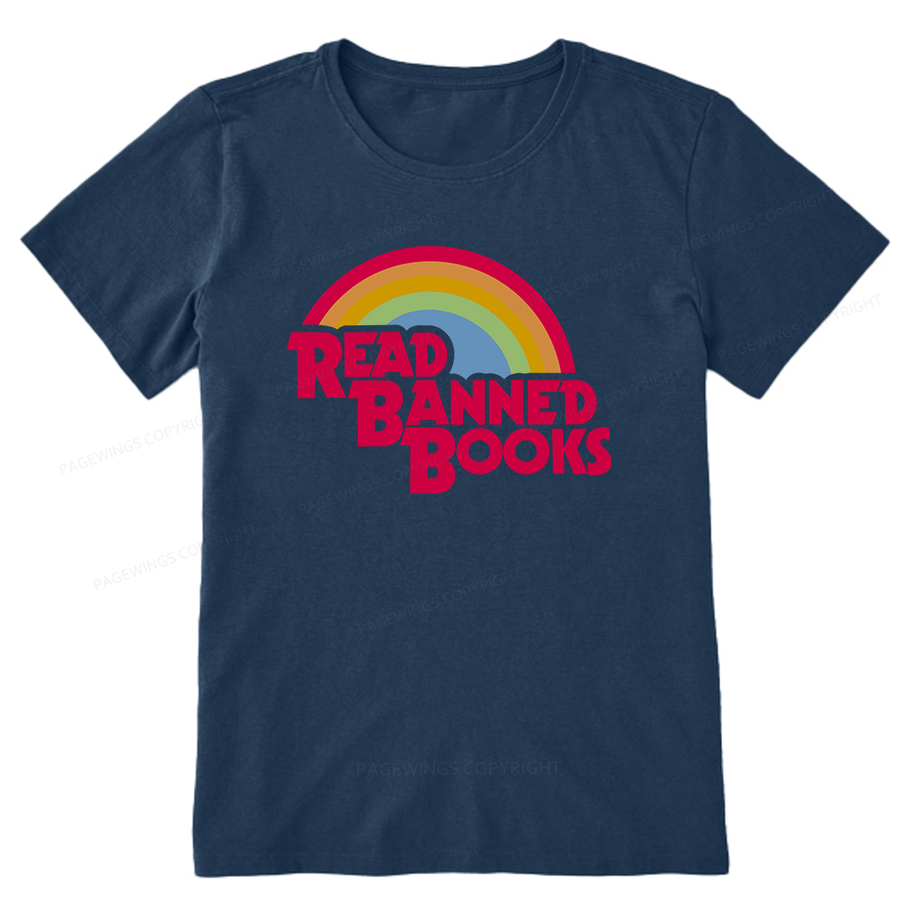 Pagewings Read Banned Books Unisex Classic T-shirt