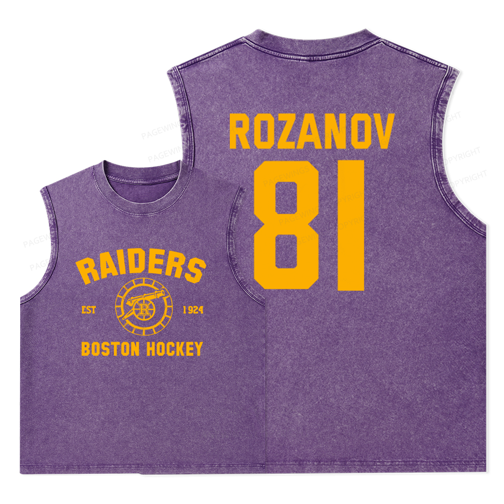 Pagewings Romance Novel Lover Washed Tank Top