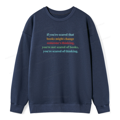 Pagewings Censorship Social Justice Shirt Booktrovert Unisex Classic Sweatshirt