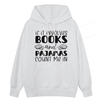 Pagewings Books And Pajamas Unisex Classic Hoodie
