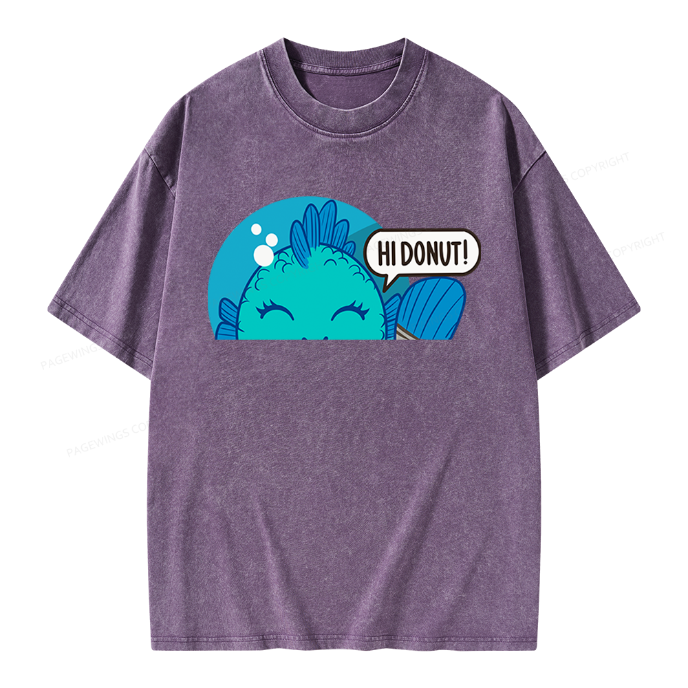 Pagewings Sci Fi Bookish Unisex Washed T-shirt