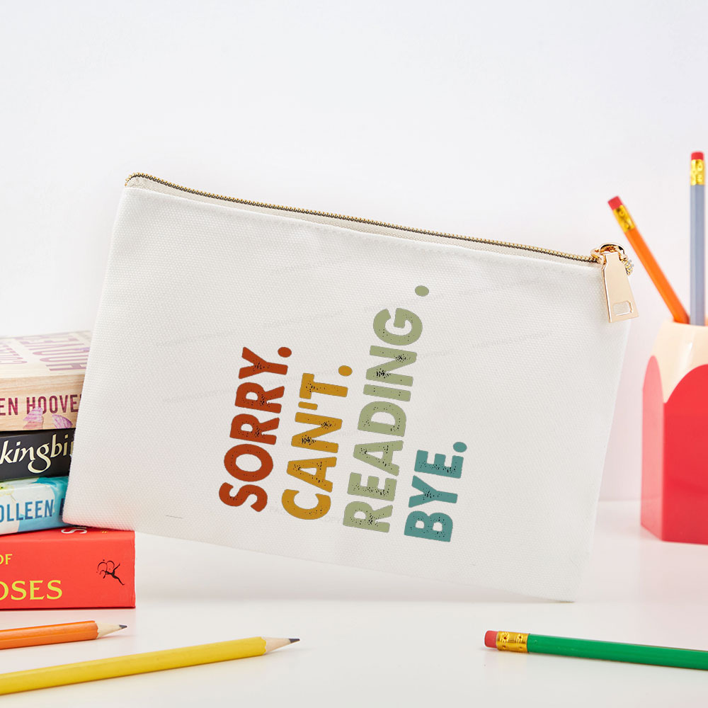 Pagewings Sorry Can't Reading Bye Pouch