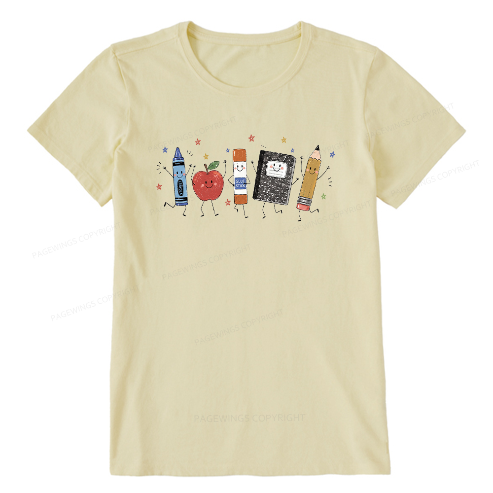 Pagewings Back To School Unisex Classic T-shirt