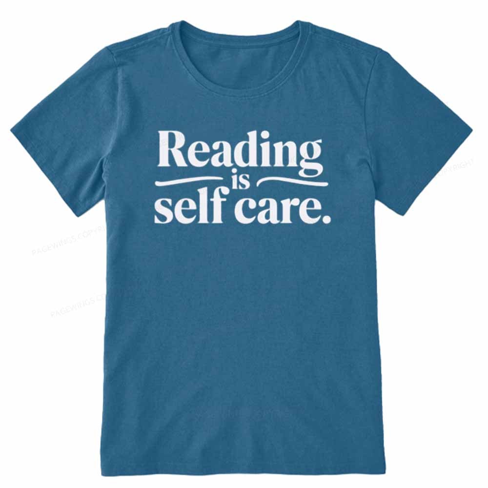 Pagewings Reading Self Care Unisex Tee Unisex Classic T-shirt