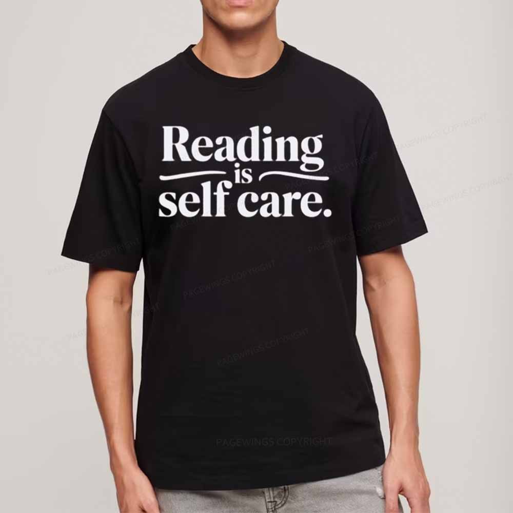 Pagewings Reading Self Care Unisex Tee Unisex Classic T-shirt