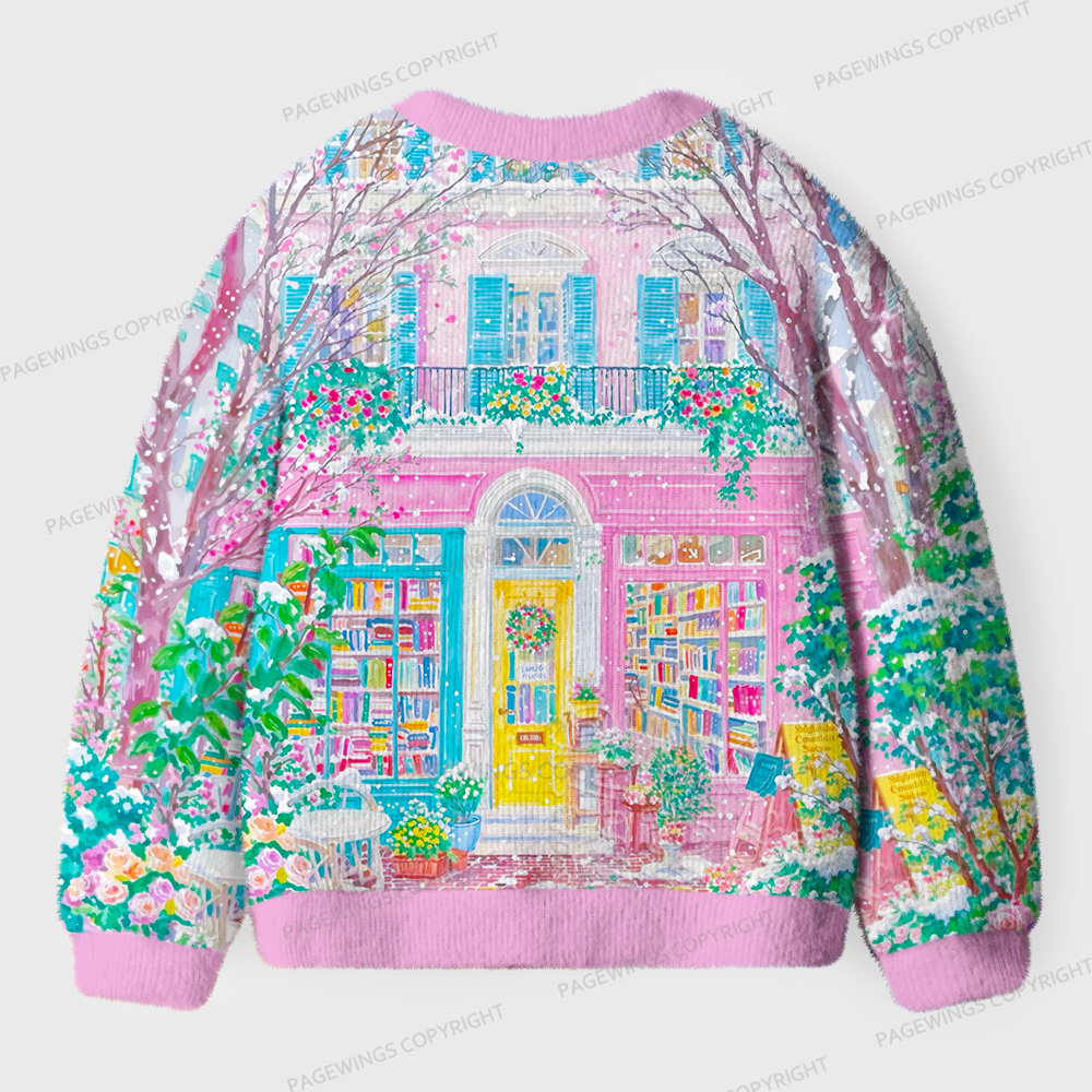 Pagewings Bookshop Unisex Ugly Cardigan Sweaters