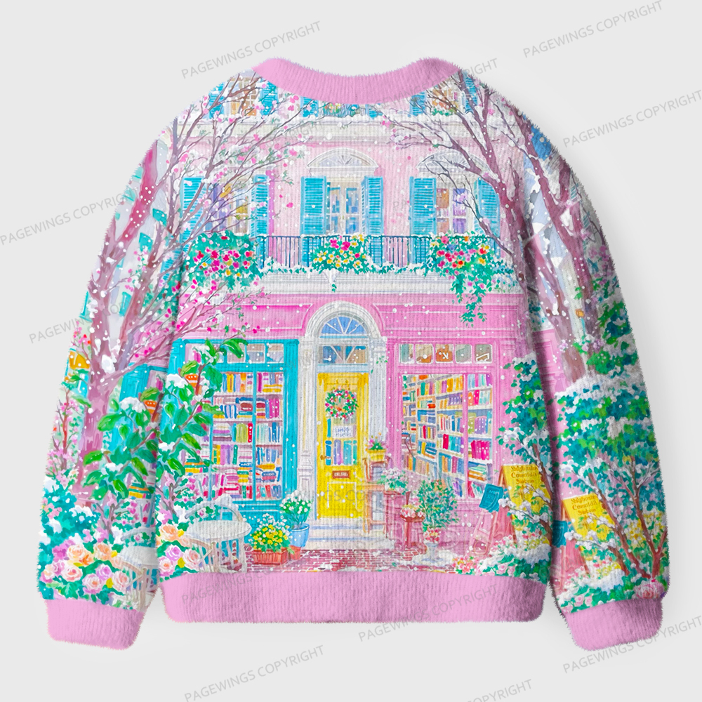 Pagewings Bookshop Unisex Ugly Cardigan Sweaters