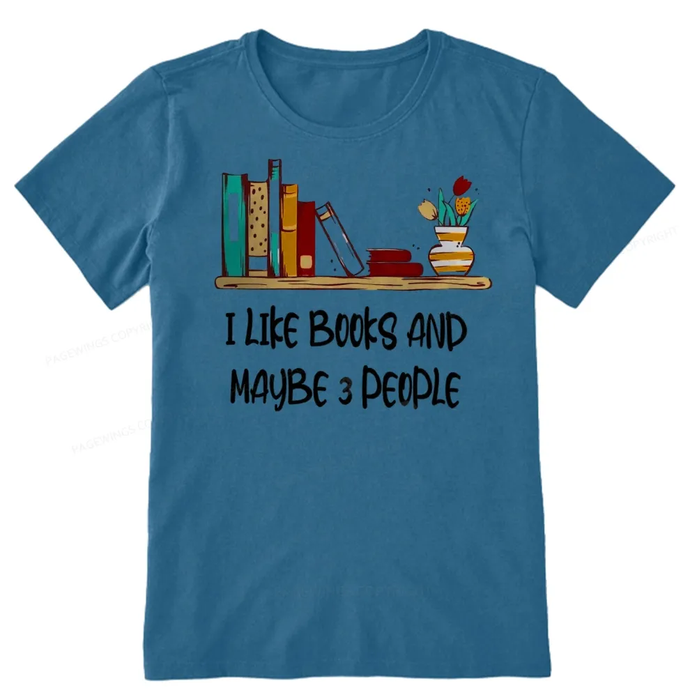Pagewings  I Like Books World Unisex Classic T-shirt