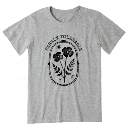 Pagewings Barely Tolerable Unisex Classic T-shirt