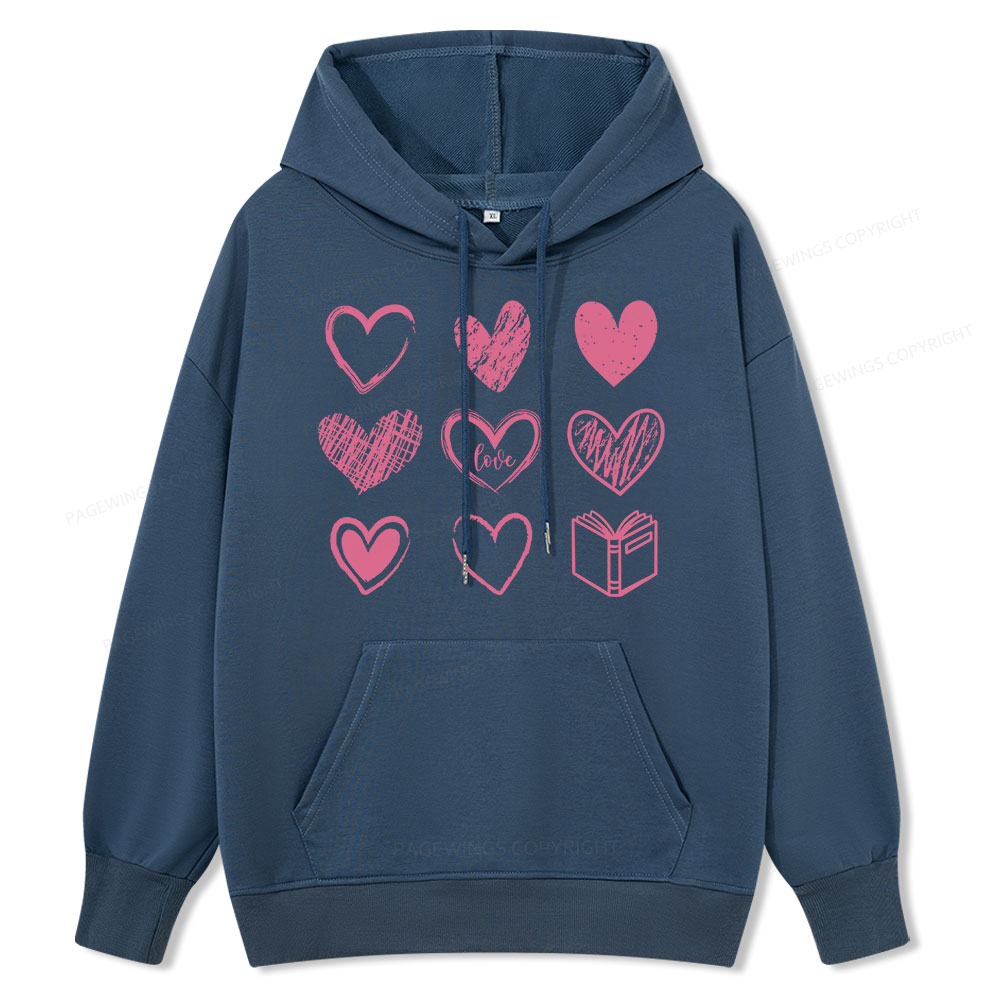 Pagewings To Love And Learn How To Be Loved Unisex Classic Hoodie