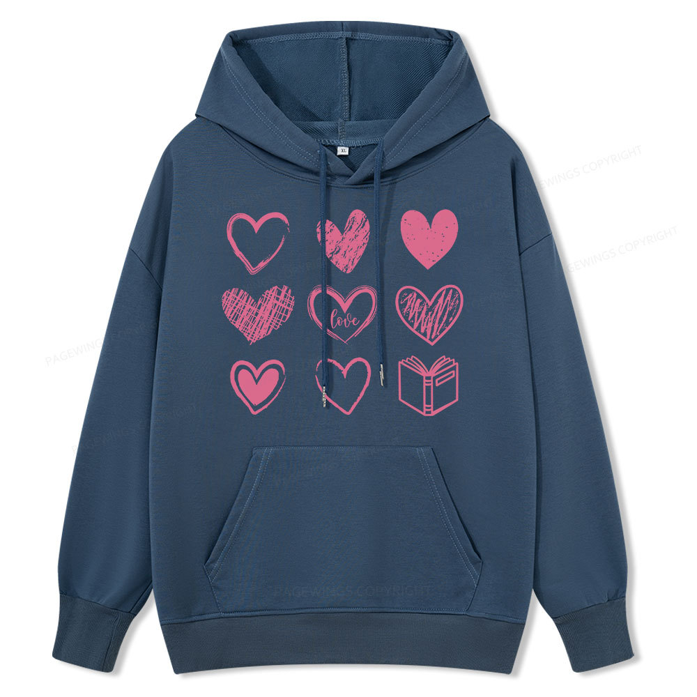 Pagewings To Love And Learn How To Be Loved Unisex Classic Hoodie
