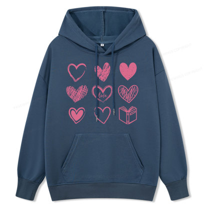Pagewings To Love And Learn How To Be Loved Unisex Classic Hoodie
