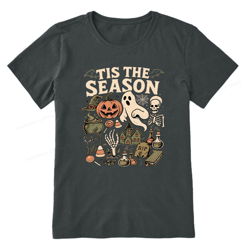 Pagewings Vintage Halloween Unisex Classic T-shirt