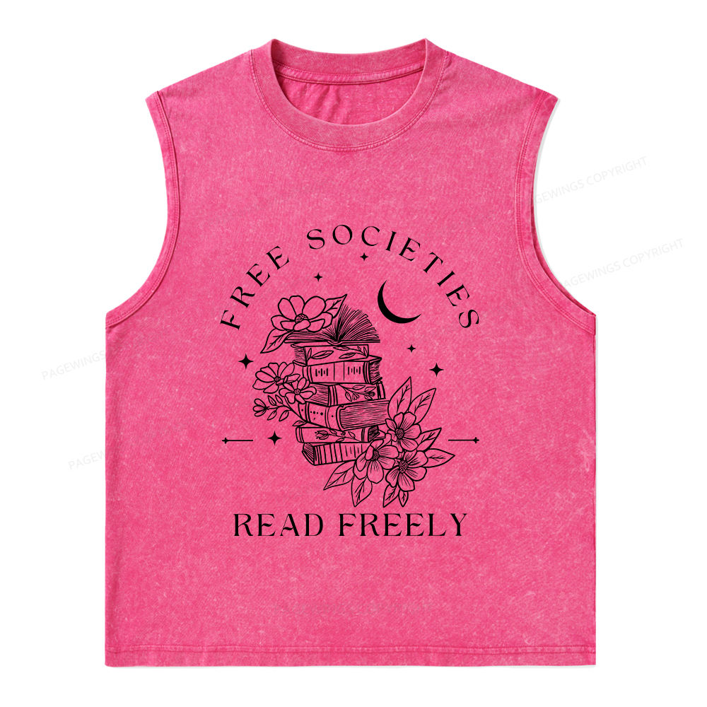 Pagewings Equal Rights Shirt Unisex Washed Tank Top