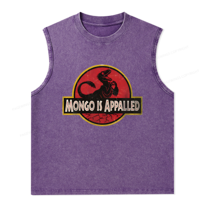 Pagewings Mongo Is Appalled Unisex Washed Tank Top