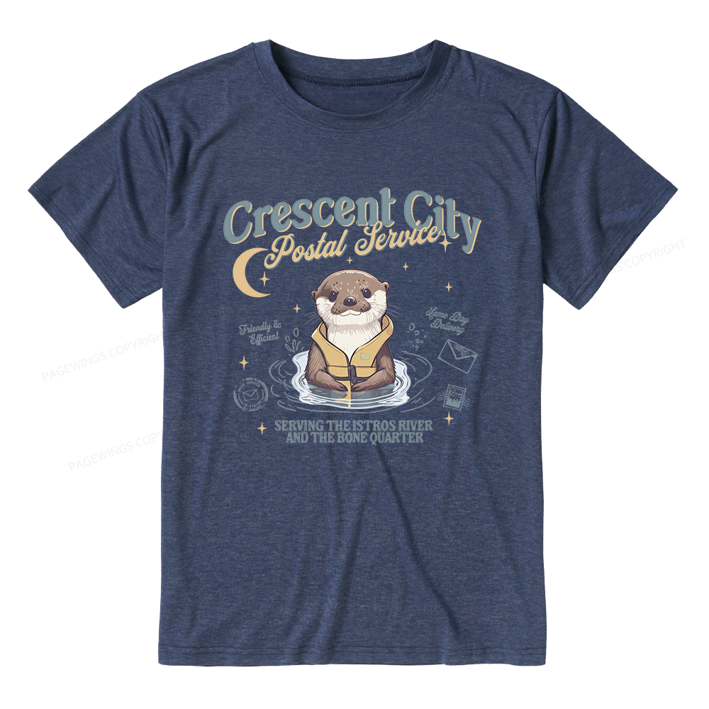 Pagewing Reading Fantasy Bookish Unisex Heather T-Shirt