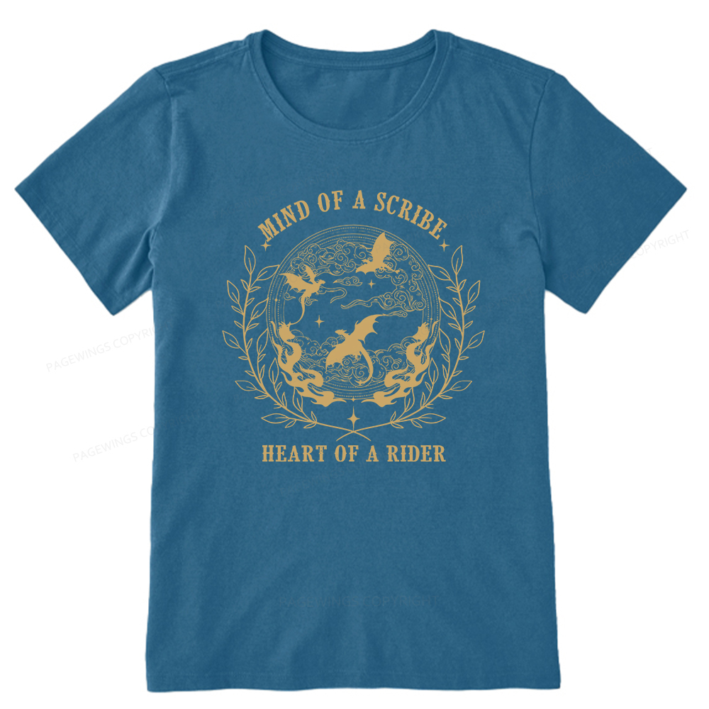 Pagewings Heart Of A Rider Unisex Classic T-shirt