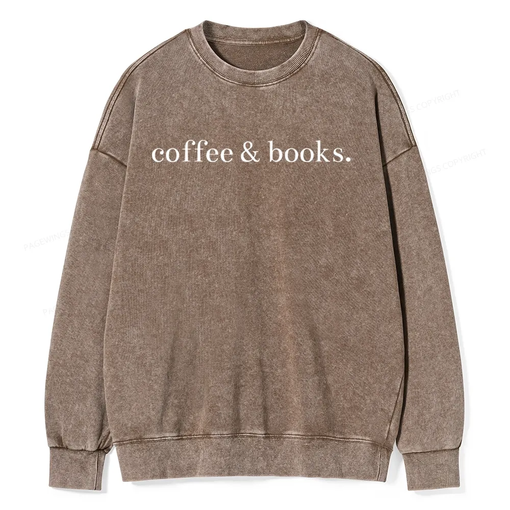 Pagewing Pagewing Save Our Librarys For Keeping Reading Unisex Washed Sweatshirt