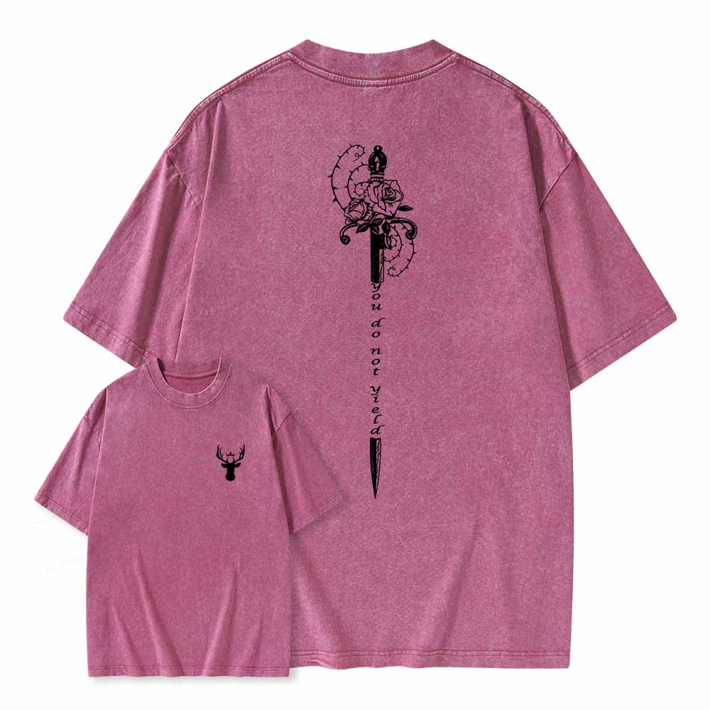 Pagewings  A Court of Thorns and Roses Court of Dreams Unisex Washed T-shirt