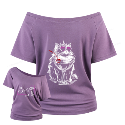 Pagewings Desperado Club Women Off Shoulder T-shirts