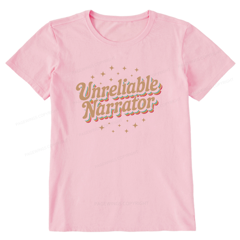 Pagewings Unreliable Narrator Unisex Classic T-shirt