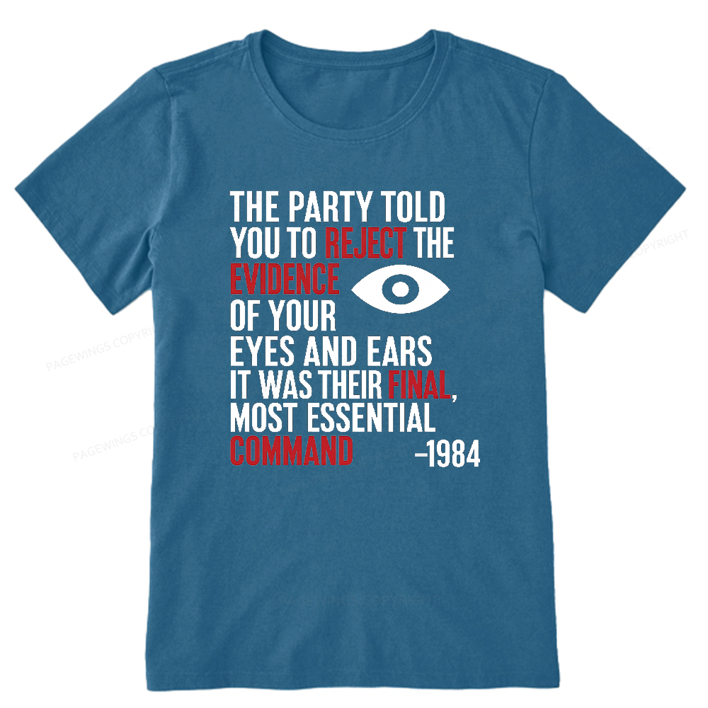 Pagewings Dystopia Quote Unisex Classic T-shirt