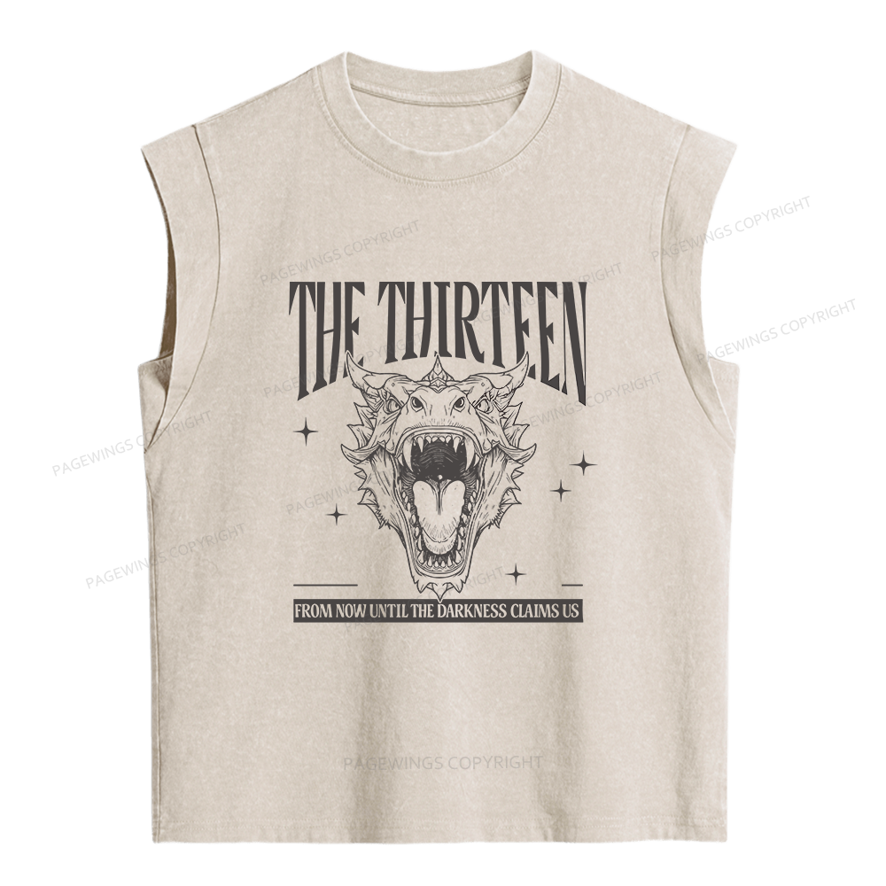 Pagewings Fantasy Bookish Women's Washed Tank Top