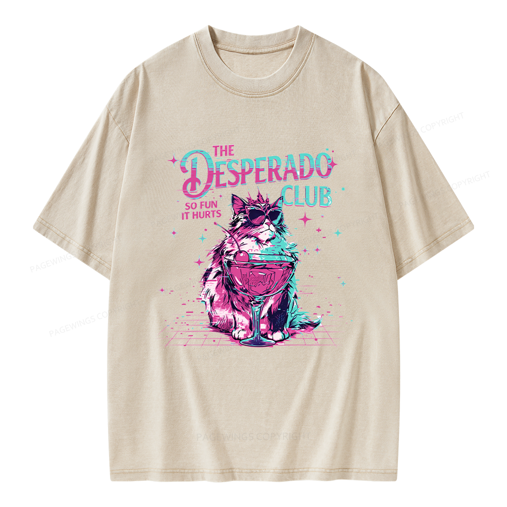 Pagewings Sci Fi Fan Unisex Washed T-shirt