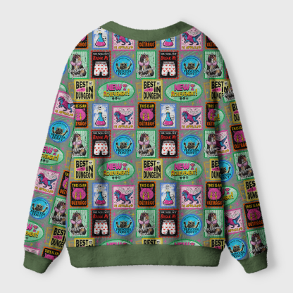 Pagewings Sci-Fi Book Lover Light Knit Unisex Cardigan Sweaters